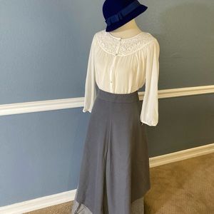 Romantic blouse & skirt